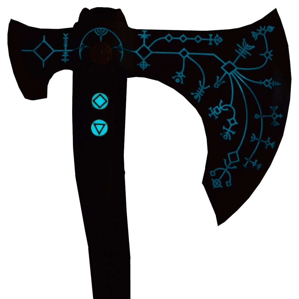 Ascia ornamentale ispirata all'ascia di Kratos - God of War