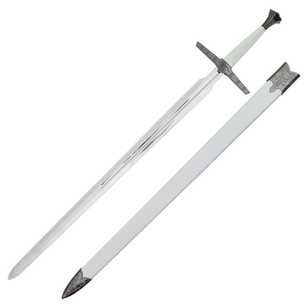 Spada ornamentale ispirata alla Silver Sword di Geralt di Rivia