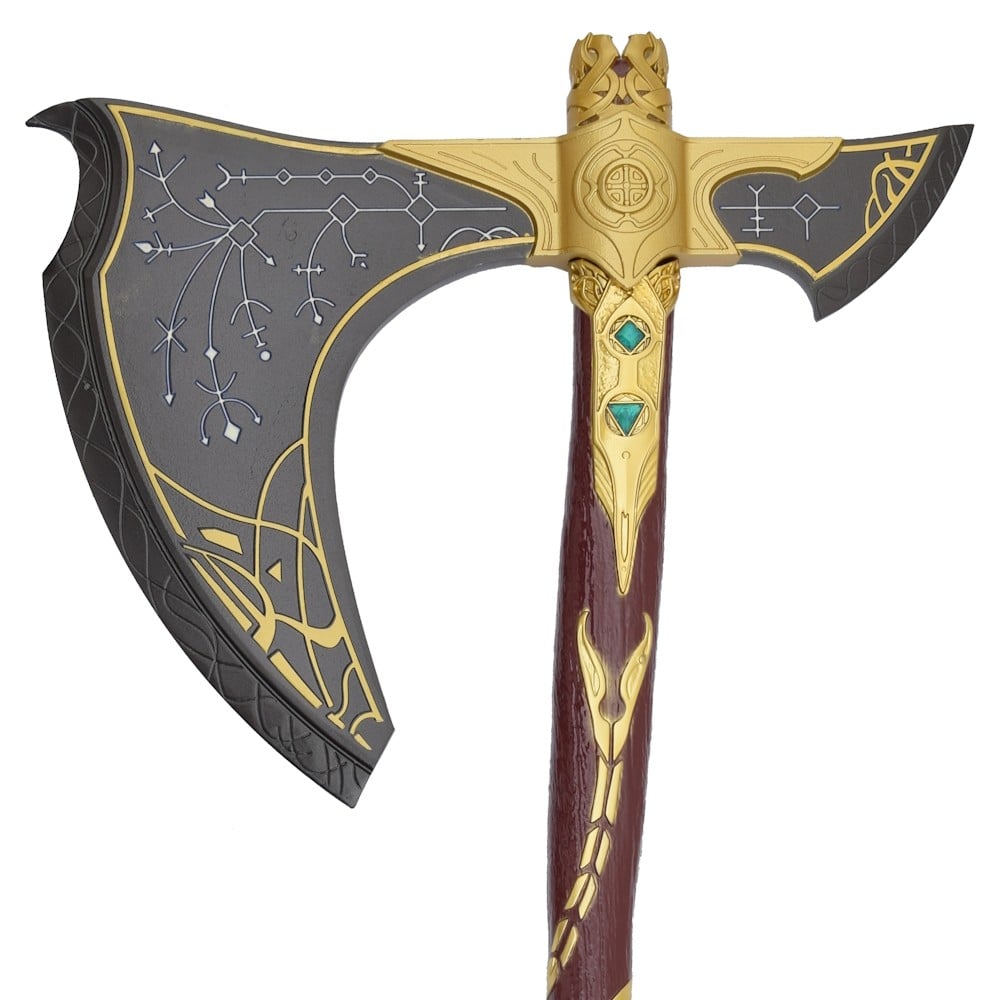 Ascia ornamentale ispirata alla Leviathan Axe di Kratos (God of War)