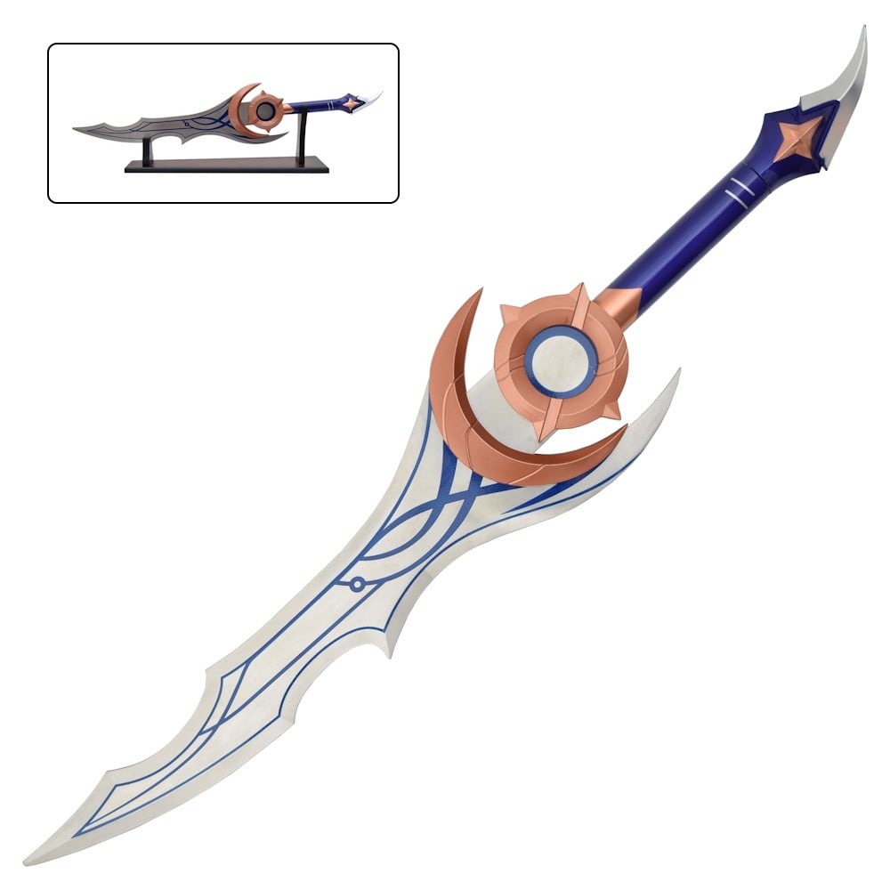 Pugnale ornamentale ispirato a Moonshadow di Solo Leveling