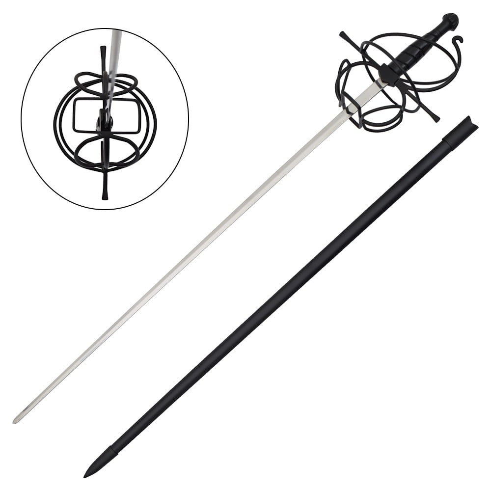 Spada ornamentale ispirata alle spade stocco