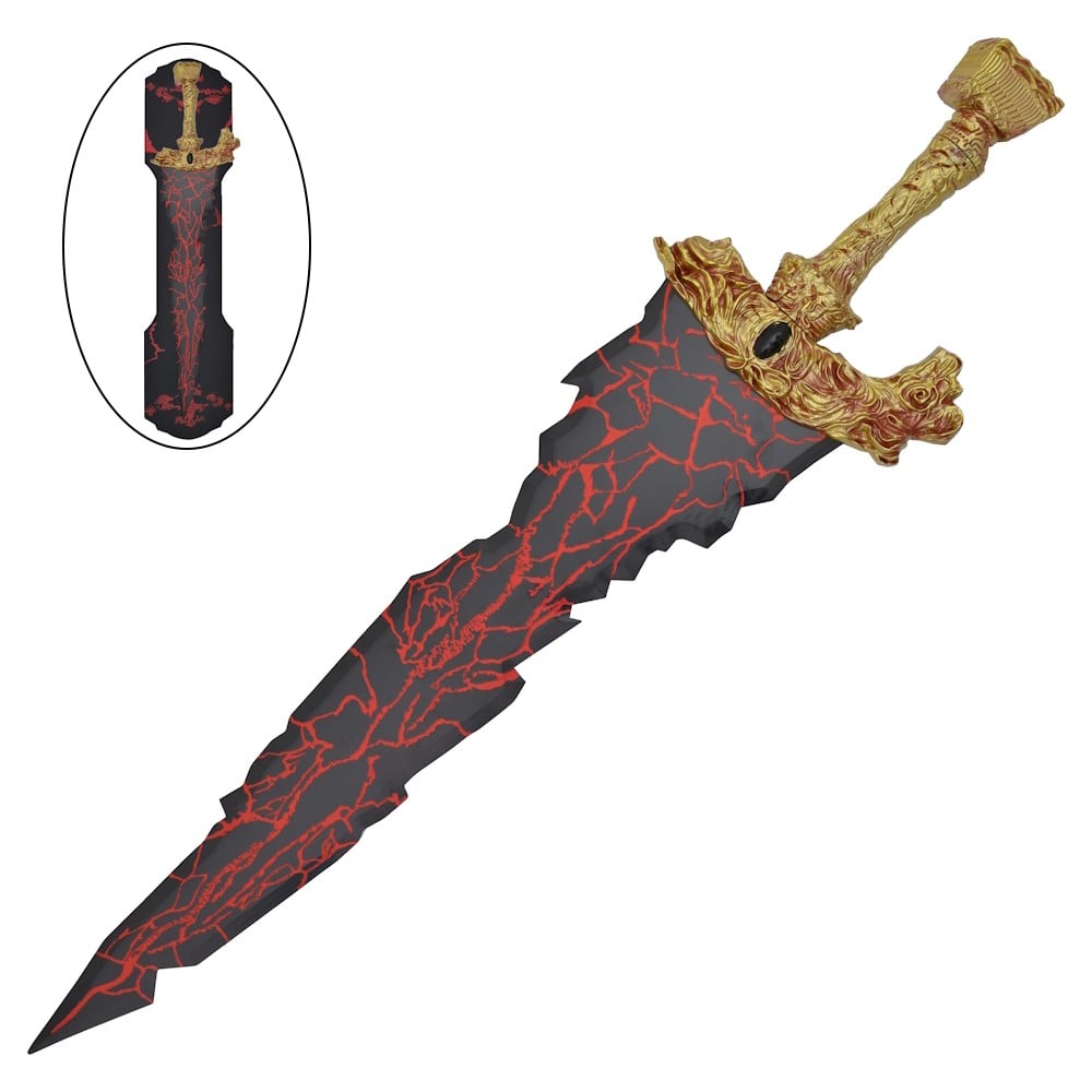 Spada ornamentale ispirata a Maliketh (Elden Ring)