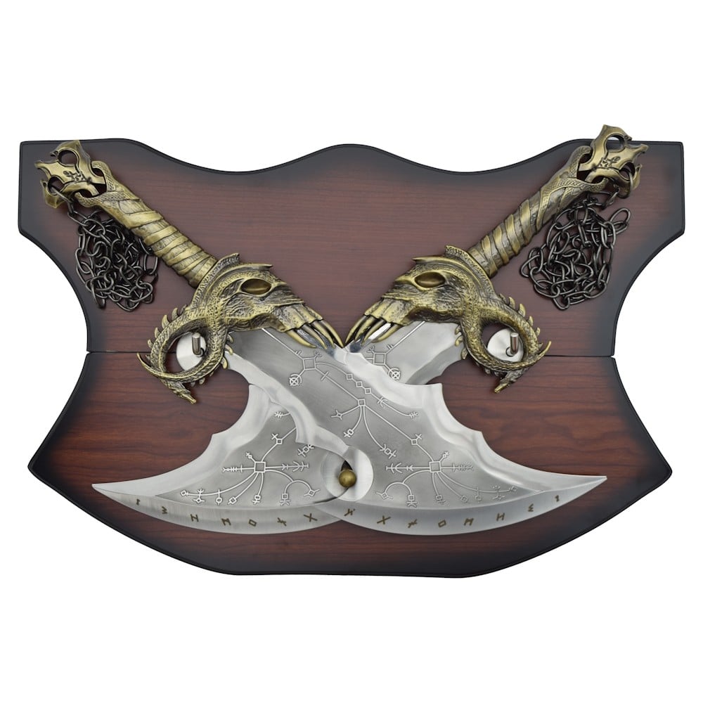Pugnali ornamentali Blades of Chaos di Kratos - God of War