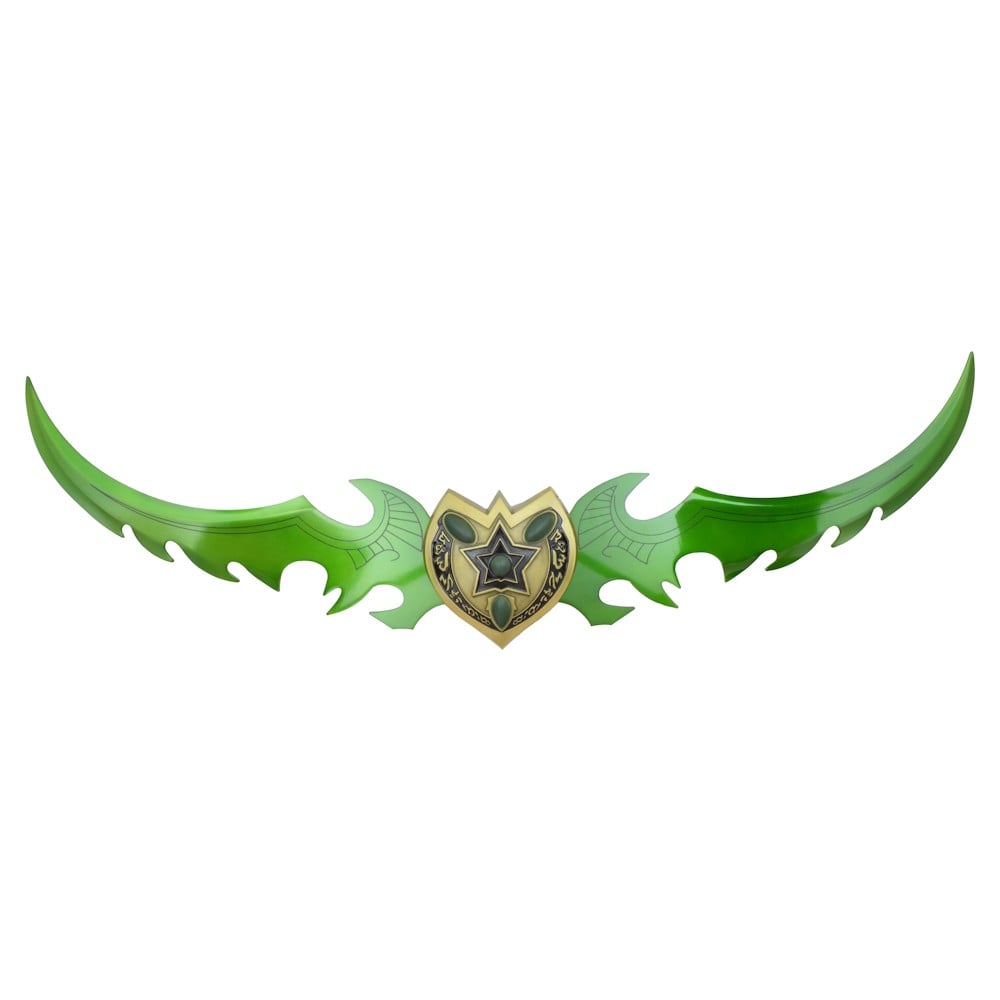 Lama ornamentale ispirata al Warglaive di Azzinoth di World of Warcraft