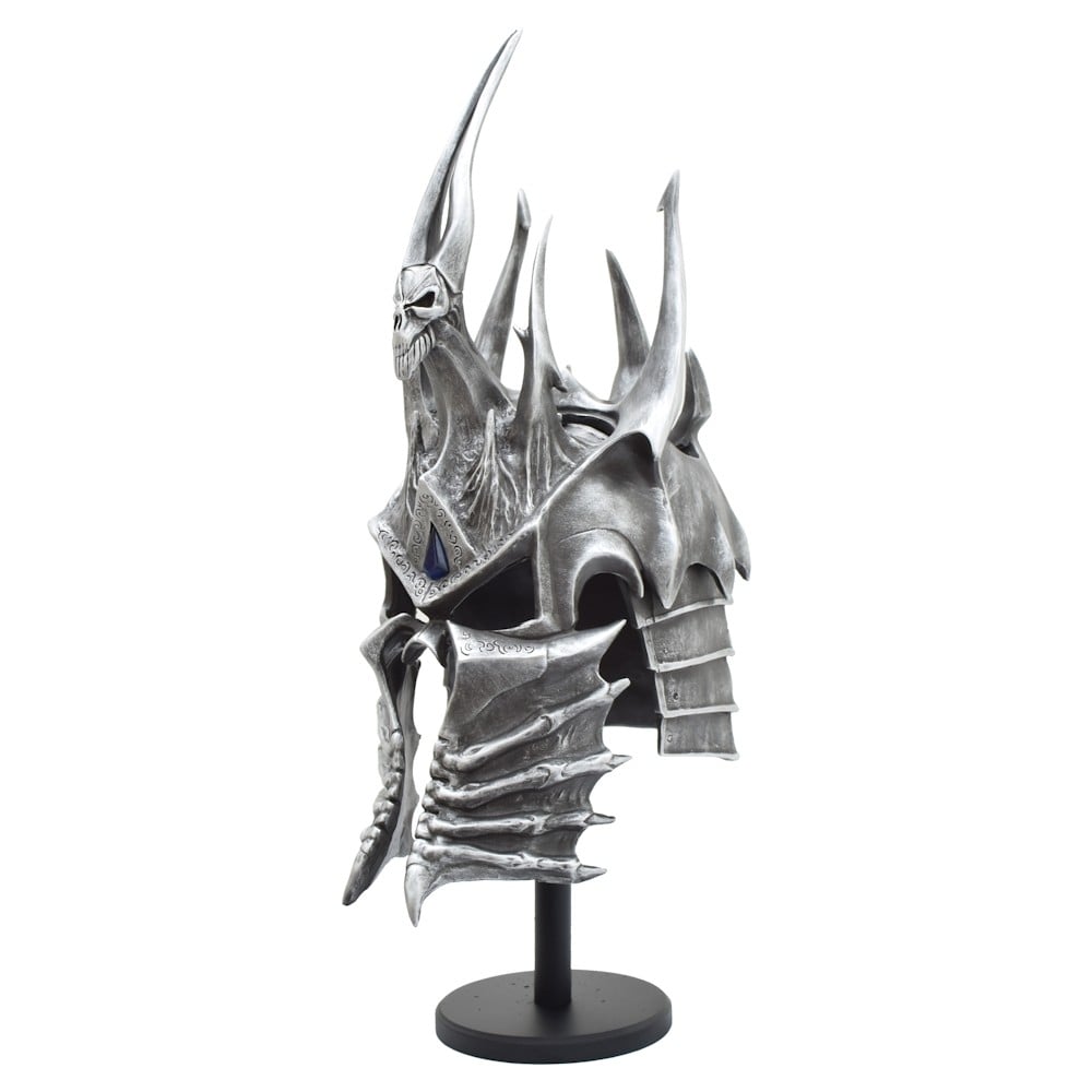 Elmo ornamentale del Lich King di World of Warcraft
