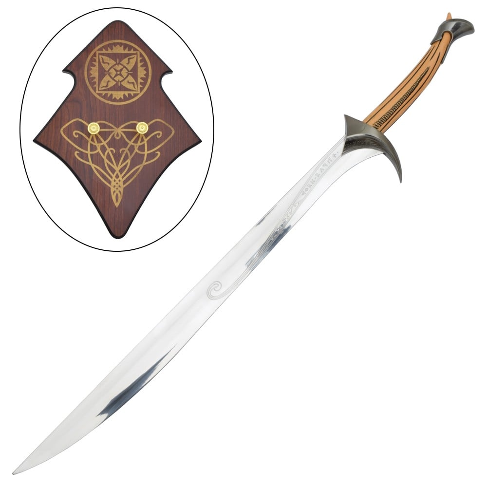 Spada ornamentale Orcrist di Thorin Scudodiquercia - Lo Hobbit