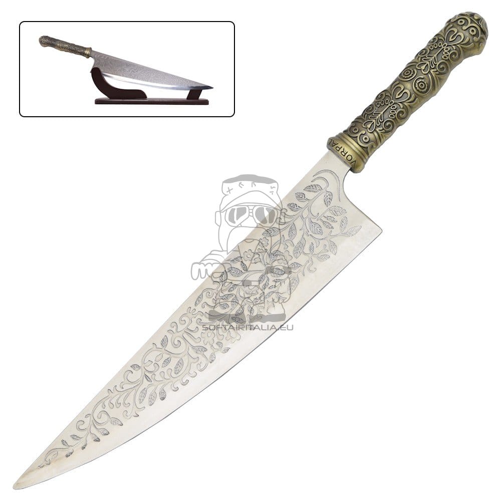 Coltello ornamentale ispirato alla Vorpal Blade di Alice Liddell