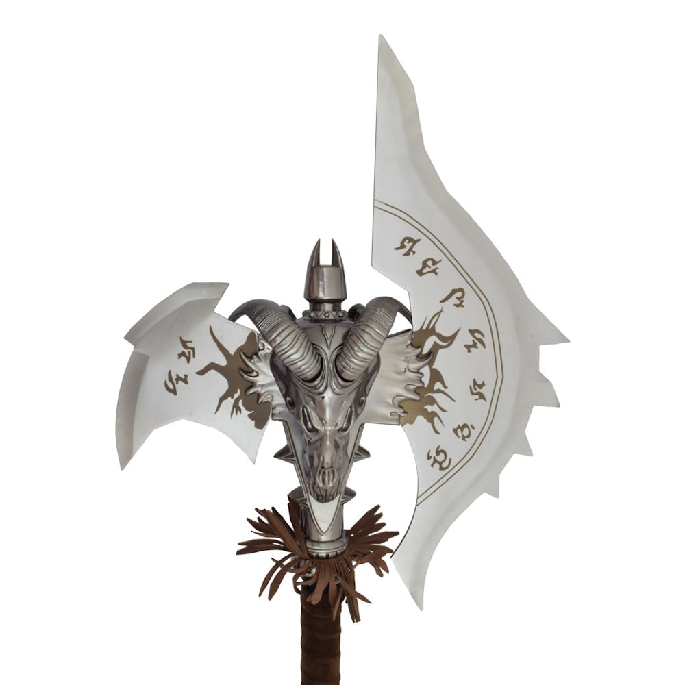 Ascia ornamentale ispirata a Shadowmourne di World of Warcraft