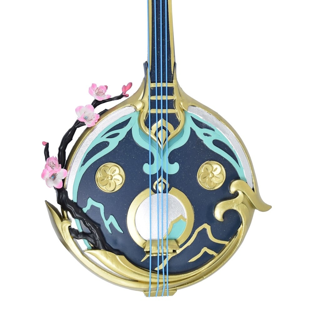 Liuto ornamentale ispirato a Huan Mei di Honkai: Star Rail