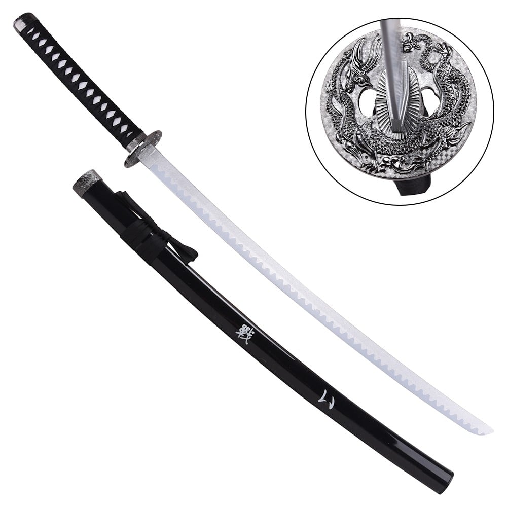 Katana ornamentale ispirata a Kokushibo / Michikatsu (Demon Slayer)