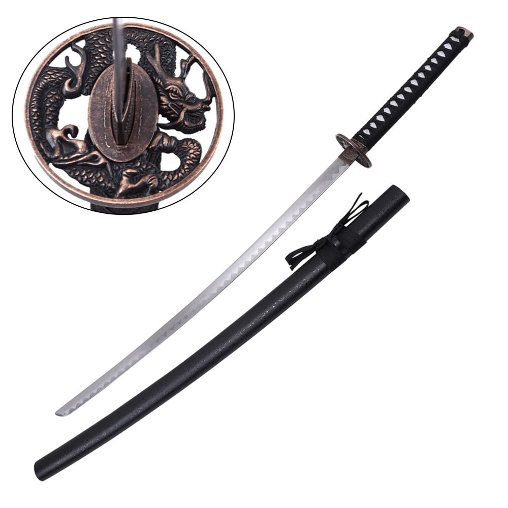 Katana ornamentale con fodero in legno
