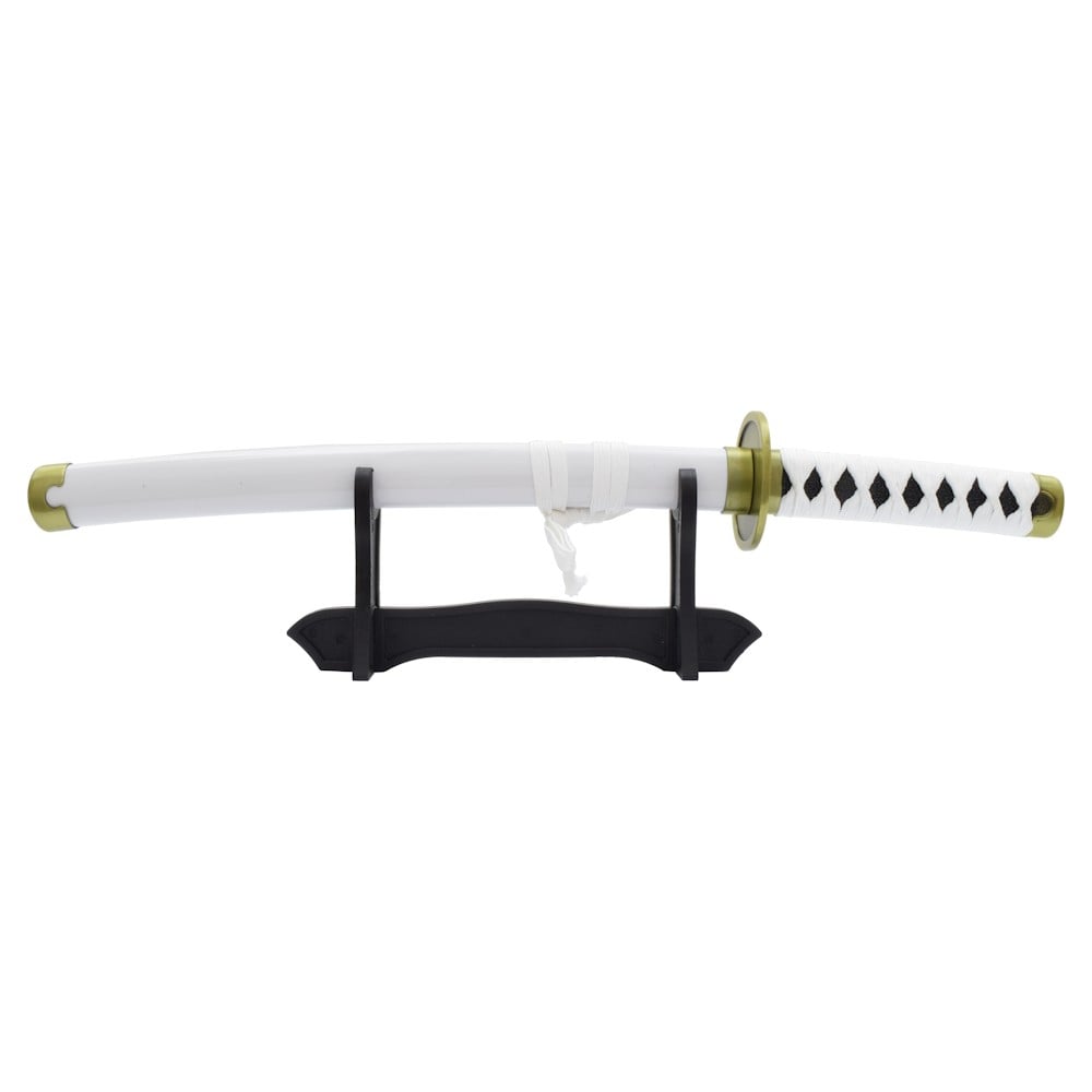 Mini Katana ornamentale Wado Ichimonji di Roronoa Zoro con stand