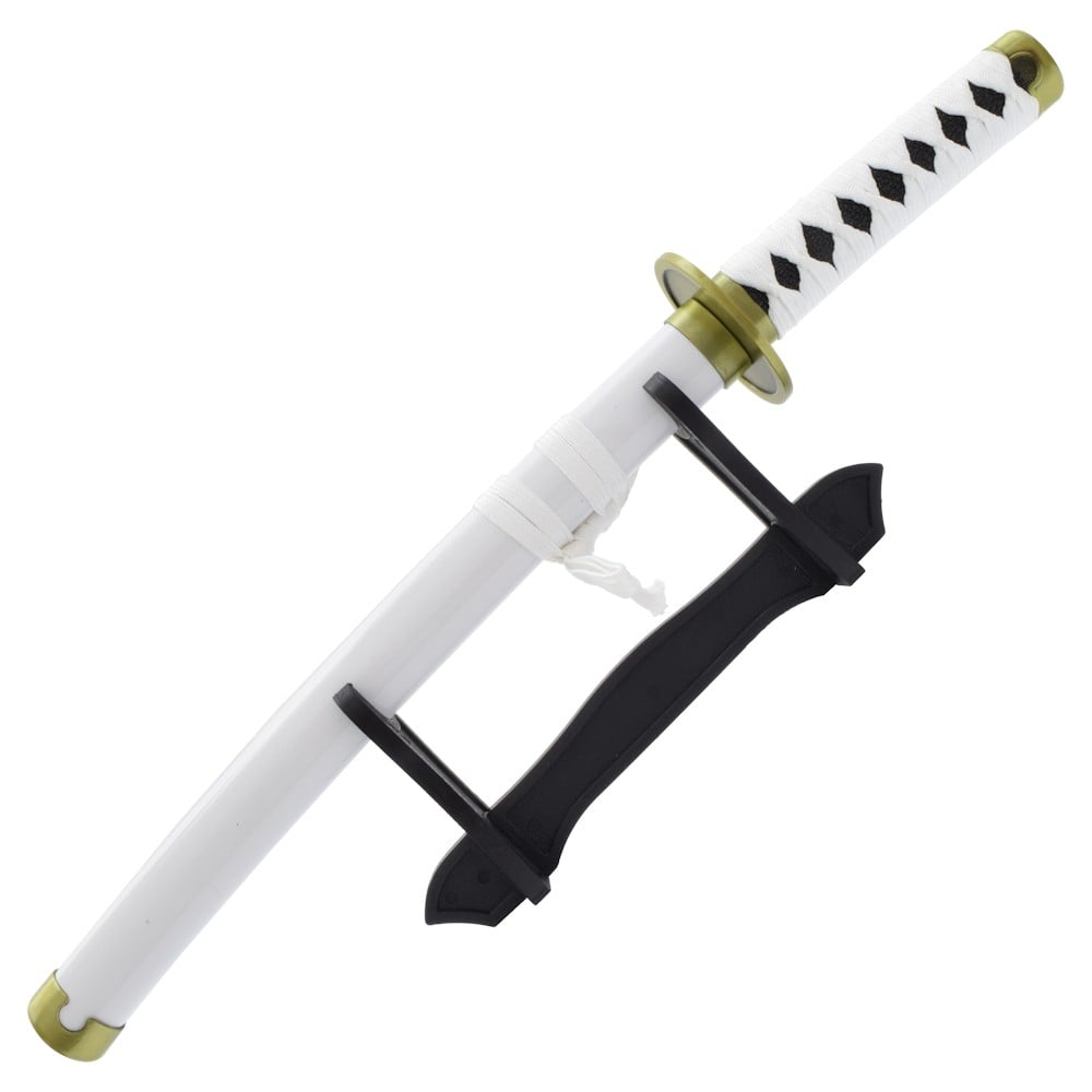 Mini Katana ornamentale Wado Ichimonji di Roronoa Zoro con stand