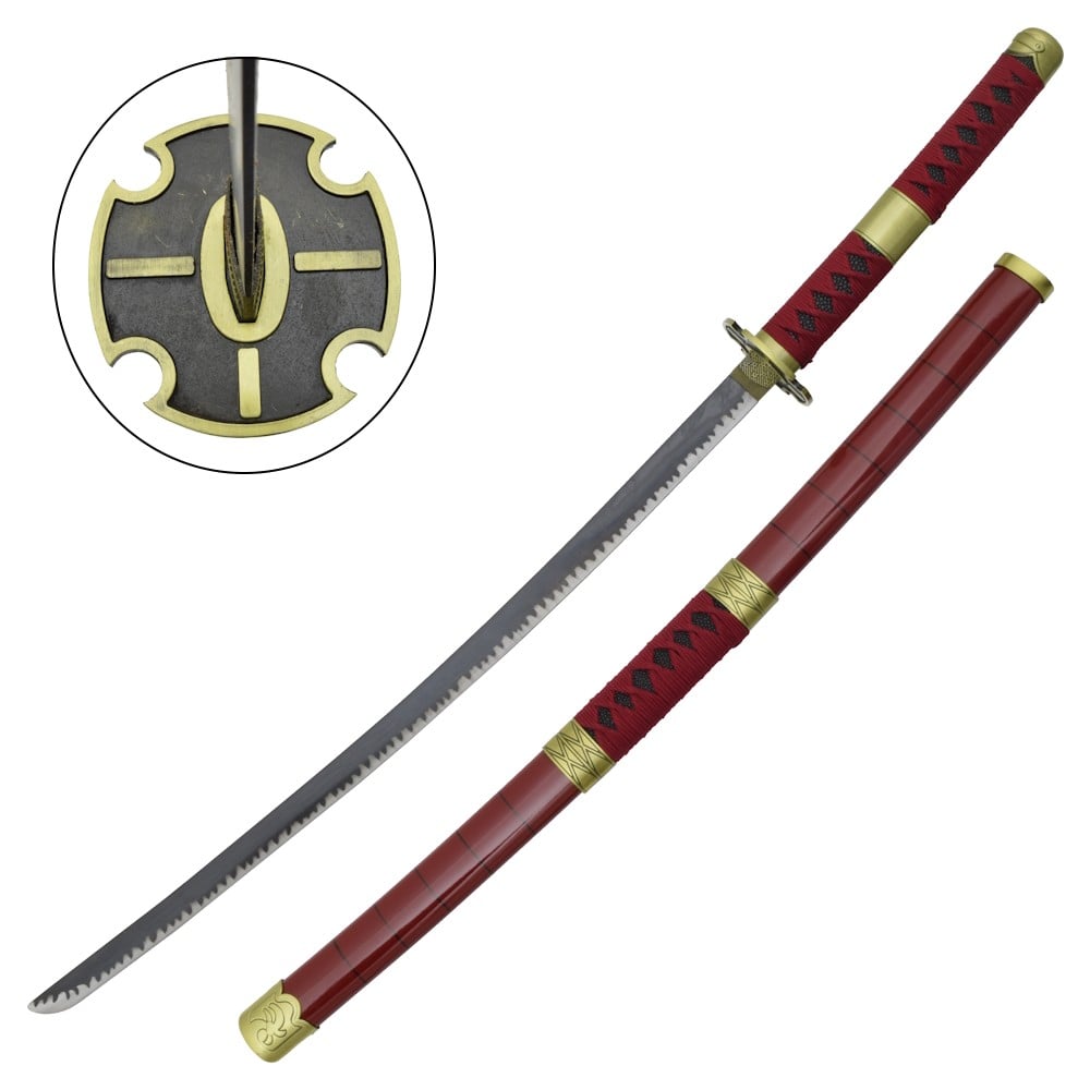 Katana ornamentale Sandai Kitetsu di Roronoa Zoro