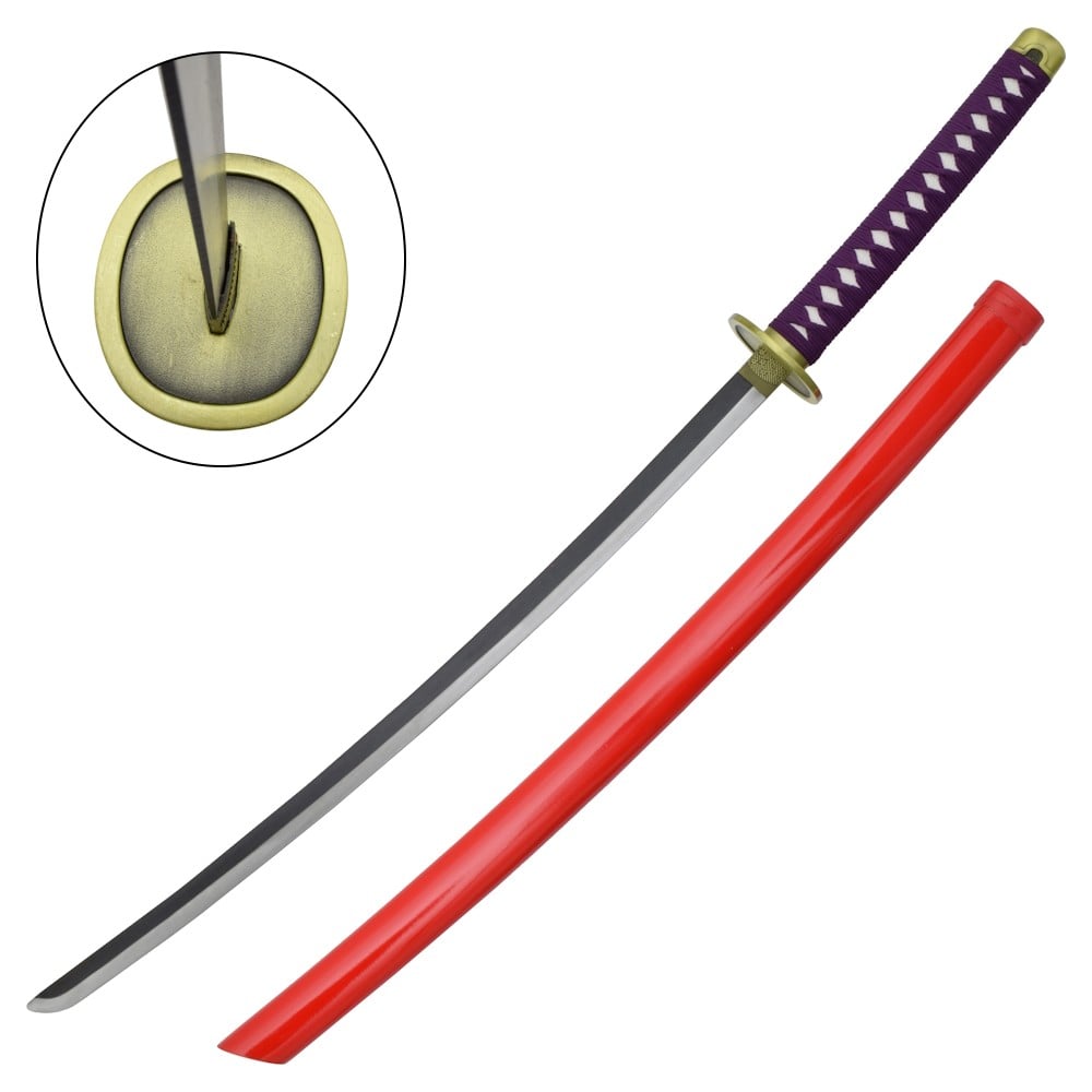 Katana ornamentale ispirata alla Zanpakuto Ryujin Jakka di Bleach