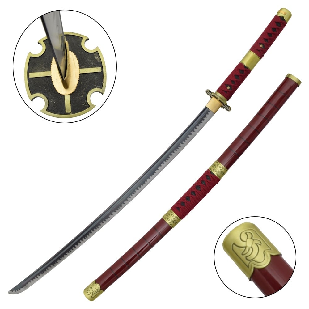 Katana ornamentale Sandai Kitetsu di Roronoa Zoro
