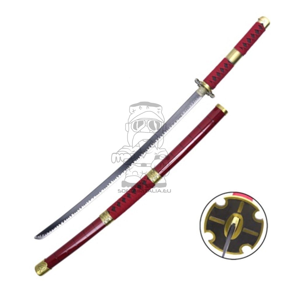 Katana ornamentale Sandai Kitetsu di Roronoa Zoro One Piece