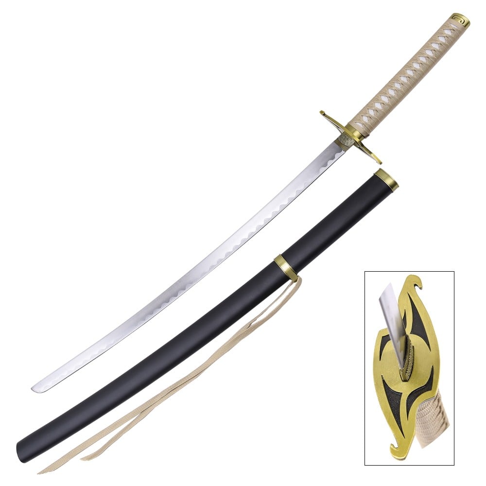 Katana ornamentale ispirata a Ulquiorra Cifer (Murciélago) di Bleach