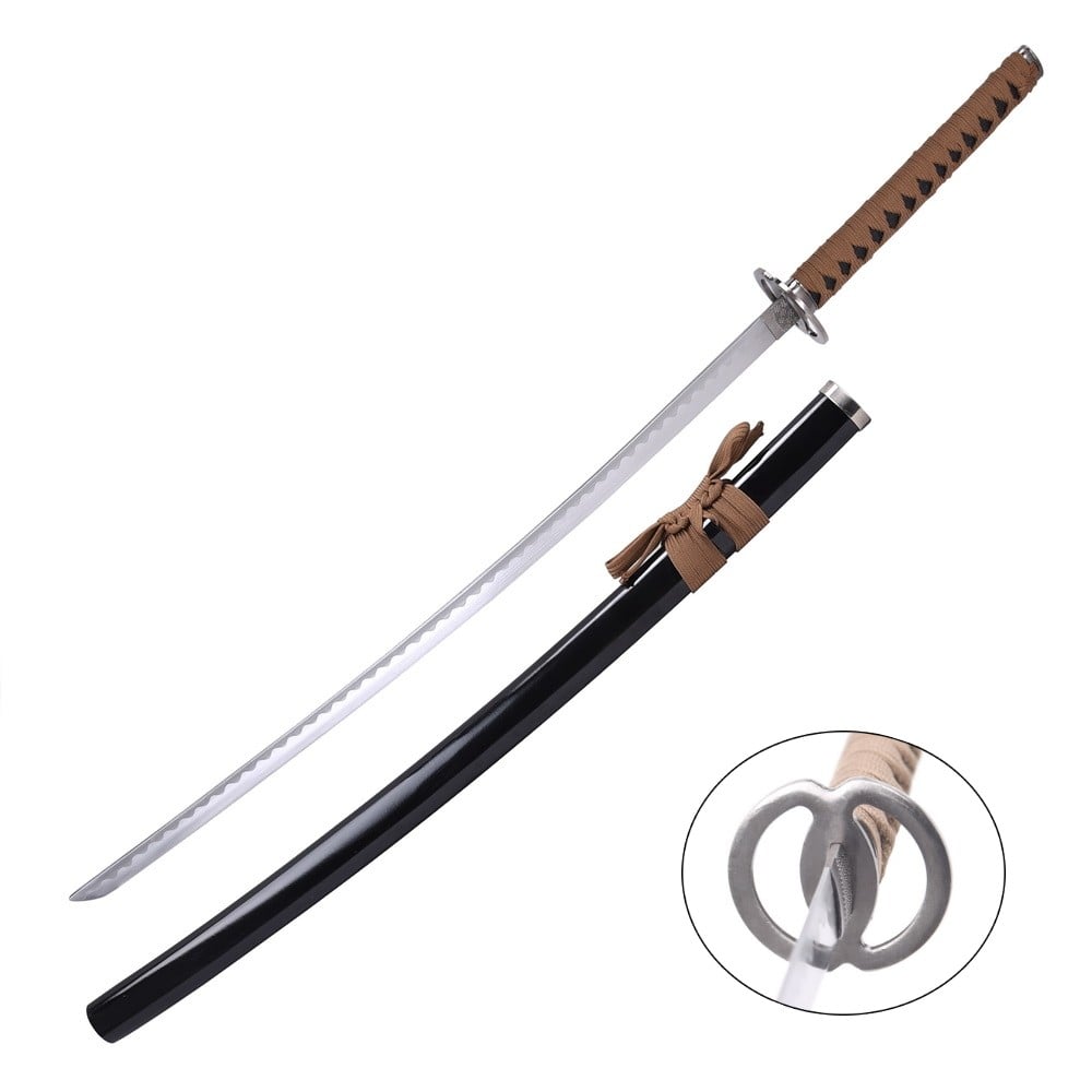 Katana ornamentale ispirata alla lama invertita di Rurouni Kenshin