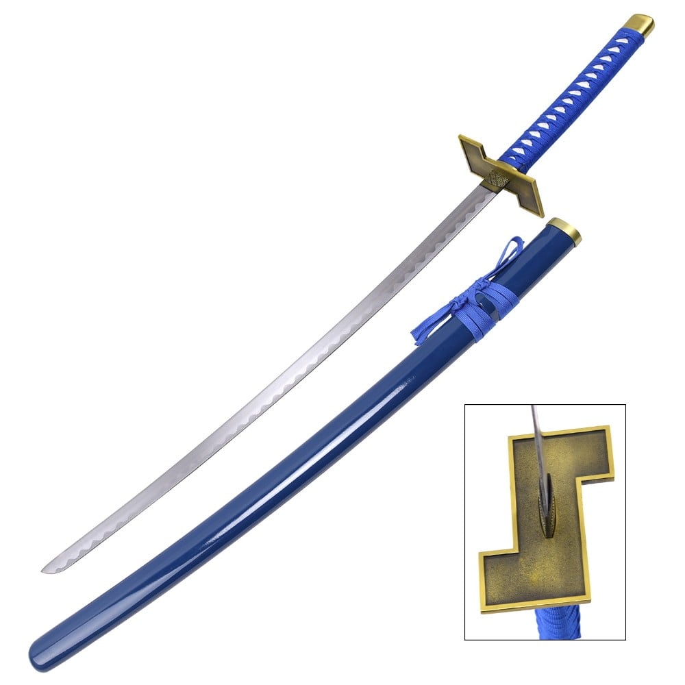 Katana ornamentale ispirata a Grimmjow Jaegerjaquez di Bleach