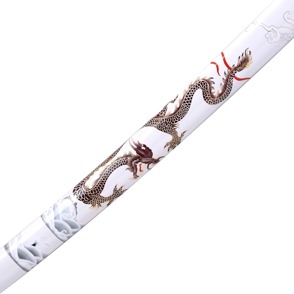 Katana ornamentale con fodero e impugnatura in legno