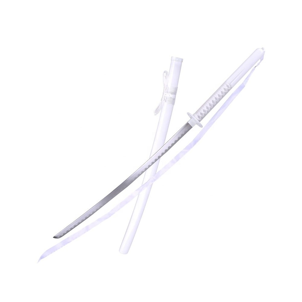 Katana ornamentale ispirata alla Zanpakuto Sode no Shirayuki di Rukia Kuchiki