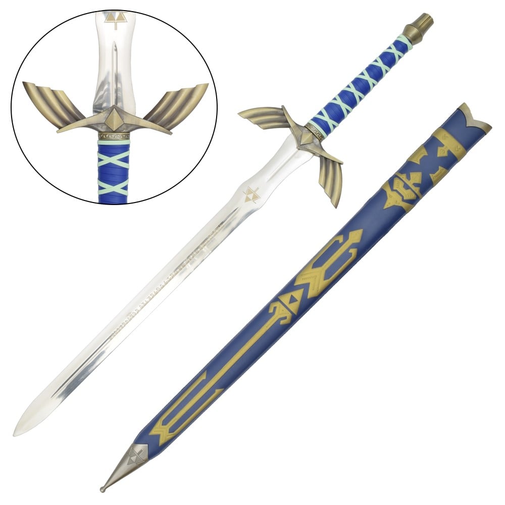 Spada ornamentale ispirata alla Master Sword di Link