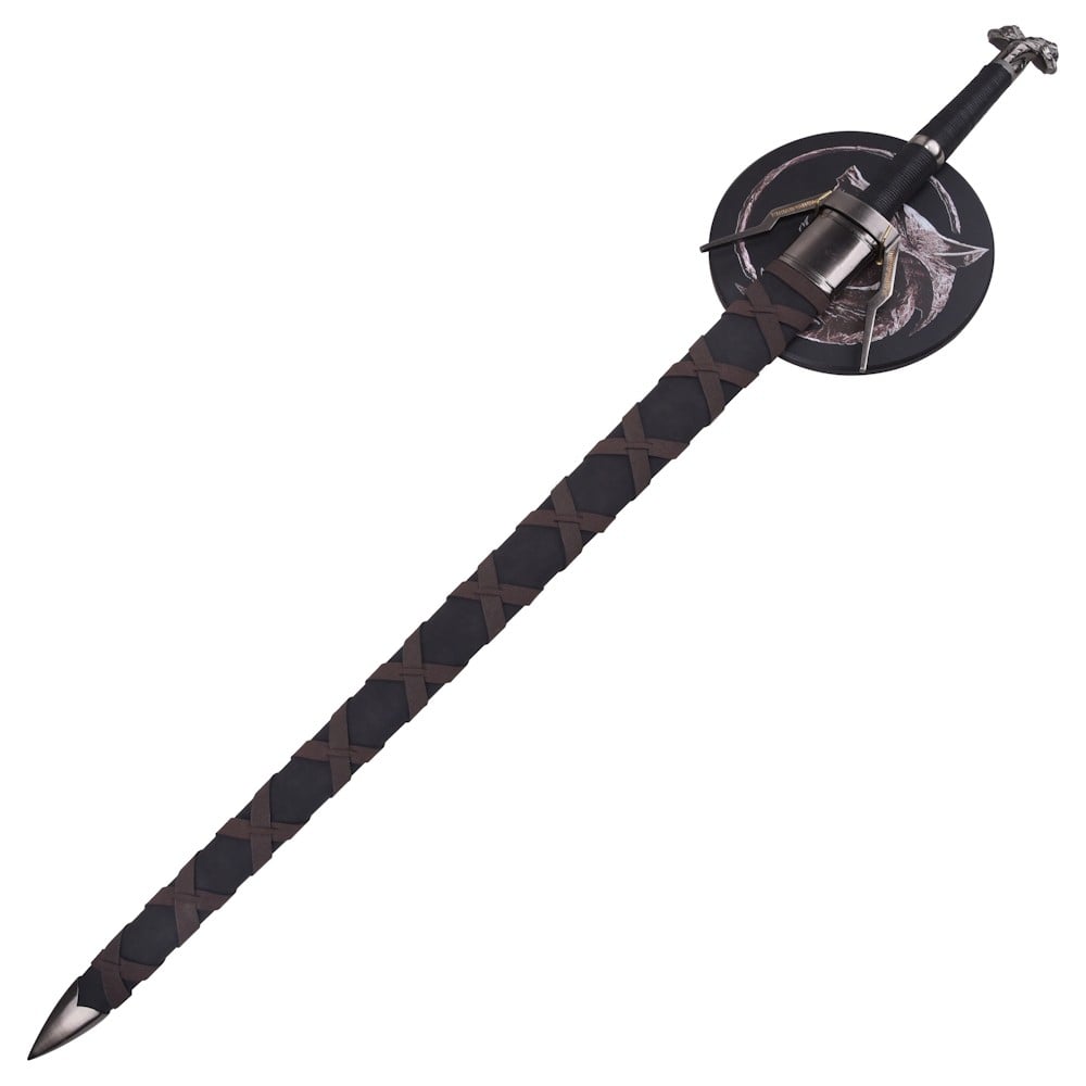 Spada ornamentale ispirata alla Serpentine Silver Sword di Geralt di Rivia - The Witcher 3