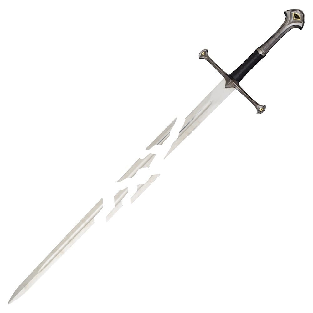 Spada ornamentale Narsil di Elendil e Isildur - Il Signore degli Anelli