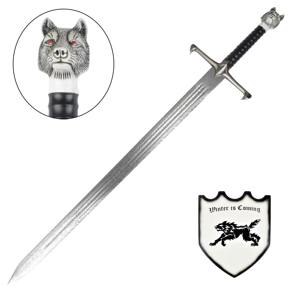 Spada ornamentale Longclaw ispirata a Jon Snow - Il Trono di Spade