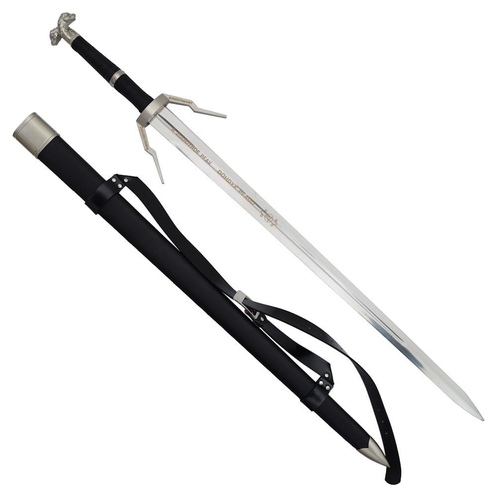 Spada fantasy ornamentale ispirata a Geralt di Rivia - The Witcher 3