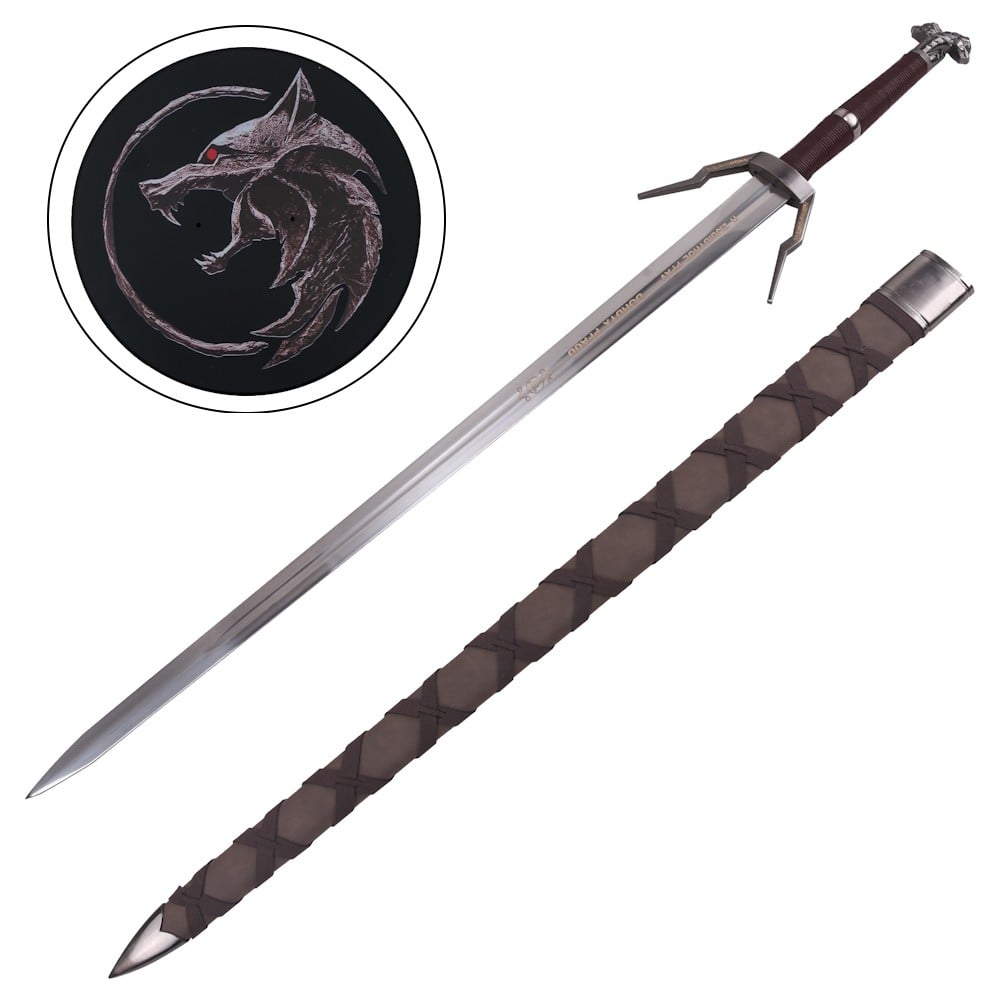 Spada ornamentale ispirata a Geralt di Rivia The Witcher 3