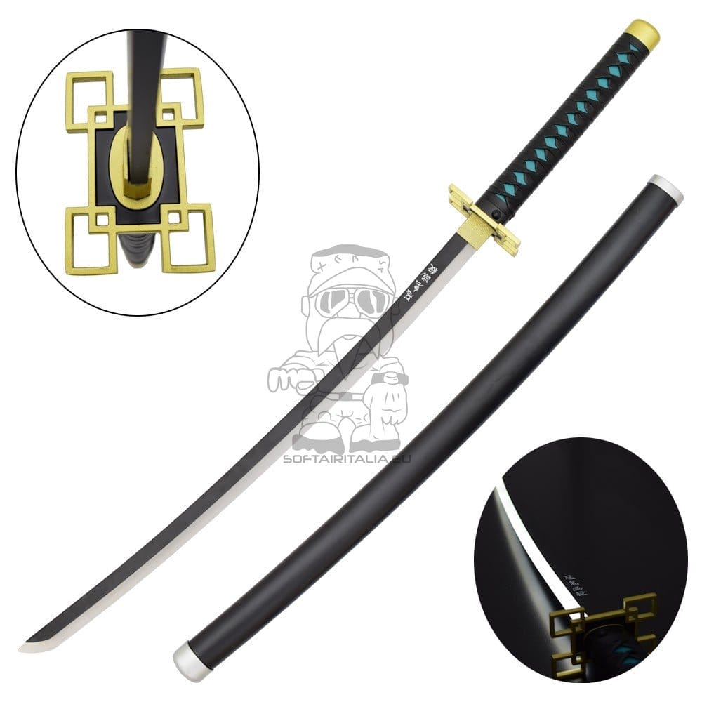 Katana ornamentale con LED ispirata a Muichiro Tokito (Demon Slayer)