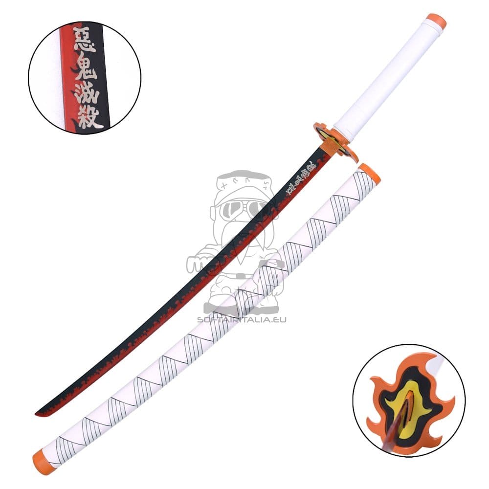 Katana ornamentale di Rengoku Kyojuro da Demon Slayer