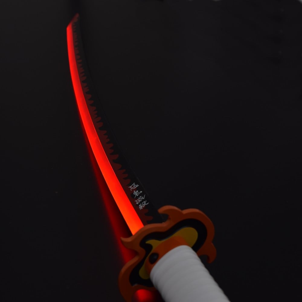Katana ornamentale LED di Rengoku Kyojuro (Demon Slayer)