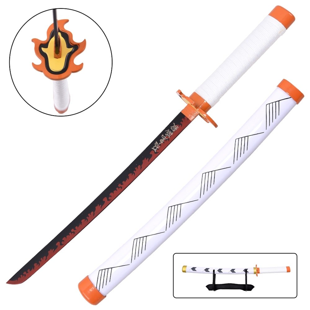 Mini Katana ornamentale di Rengoku Kyojuro da Demon Slayer