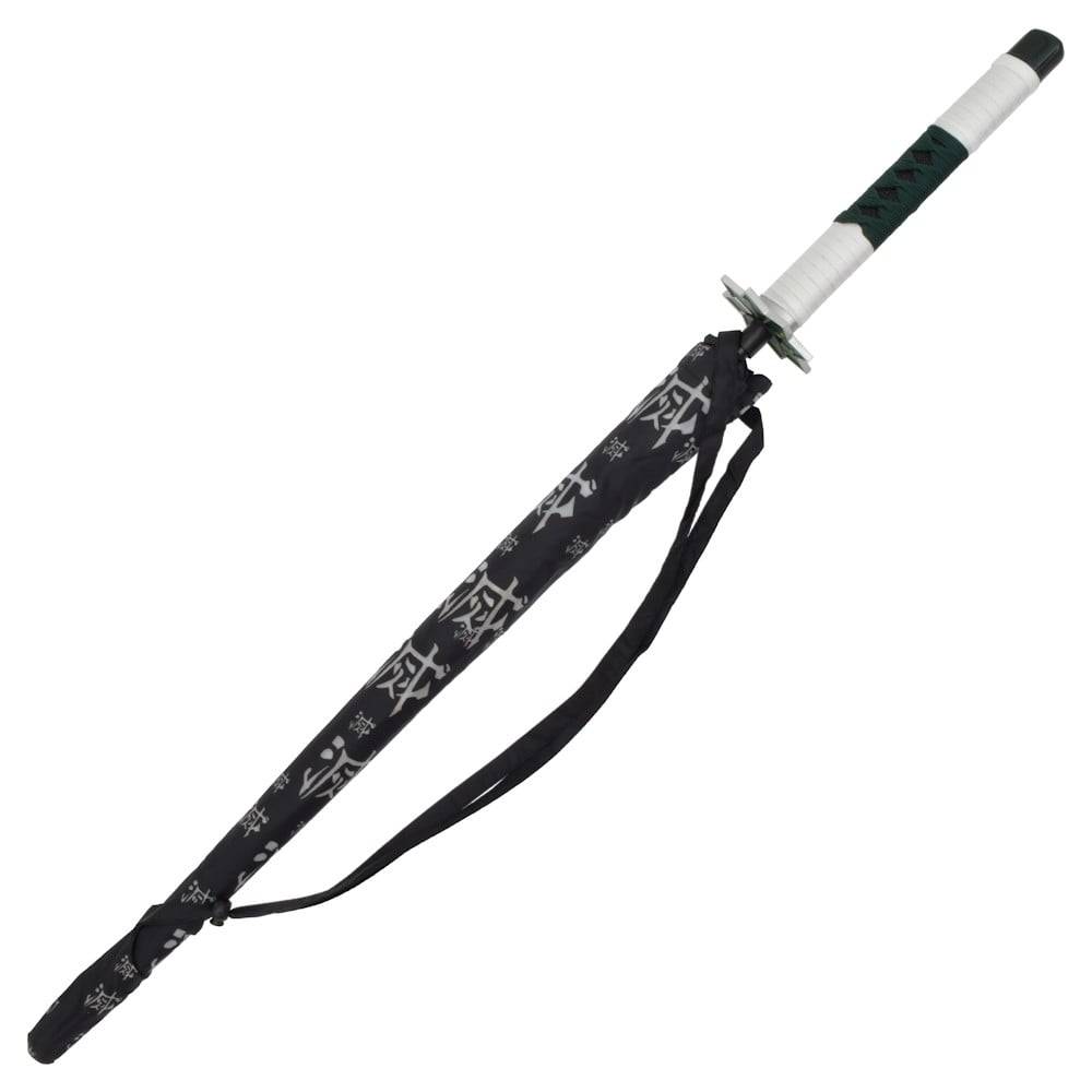 Ombrello Katana ispirato a Sanemi Shinazugawa di Kimetsu no Yaiba