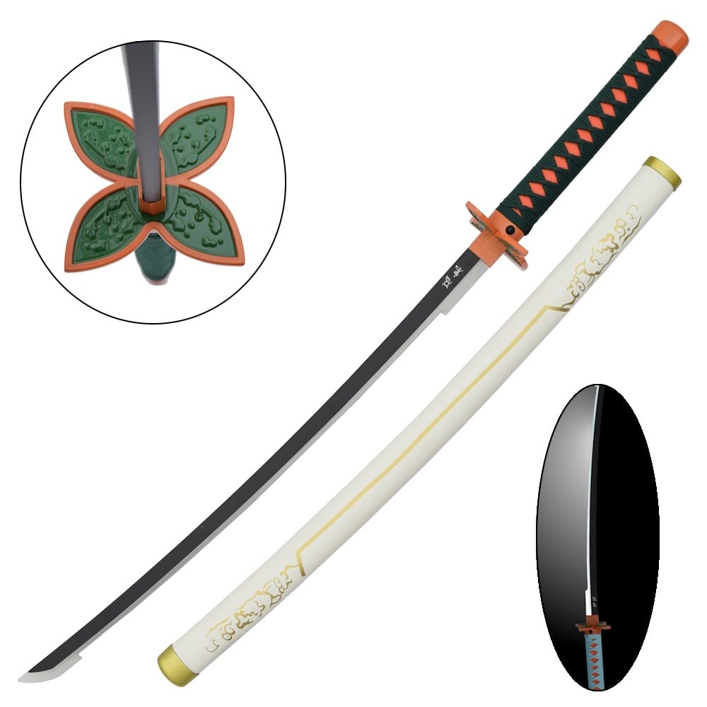 Katana ornamentale di Shinobu Kocho da Demon Slayer con illuminazione LED