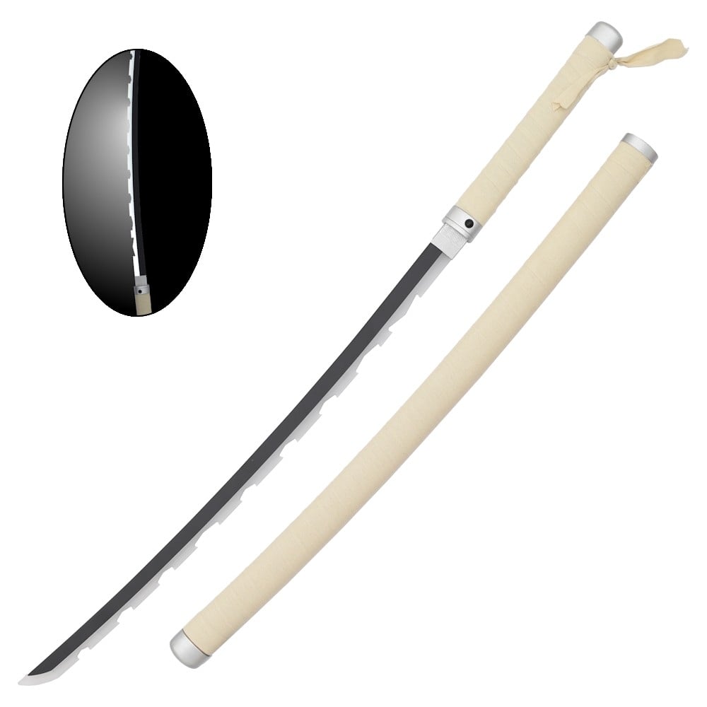 Katana ornamentale LED ispirata a Inosuke Hashibira (Kimetsu no Yaiba)