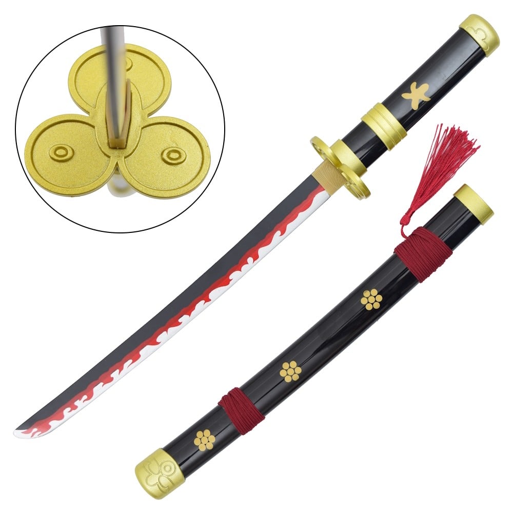 Mini Katana Enma di Zoro - One Piece con stand