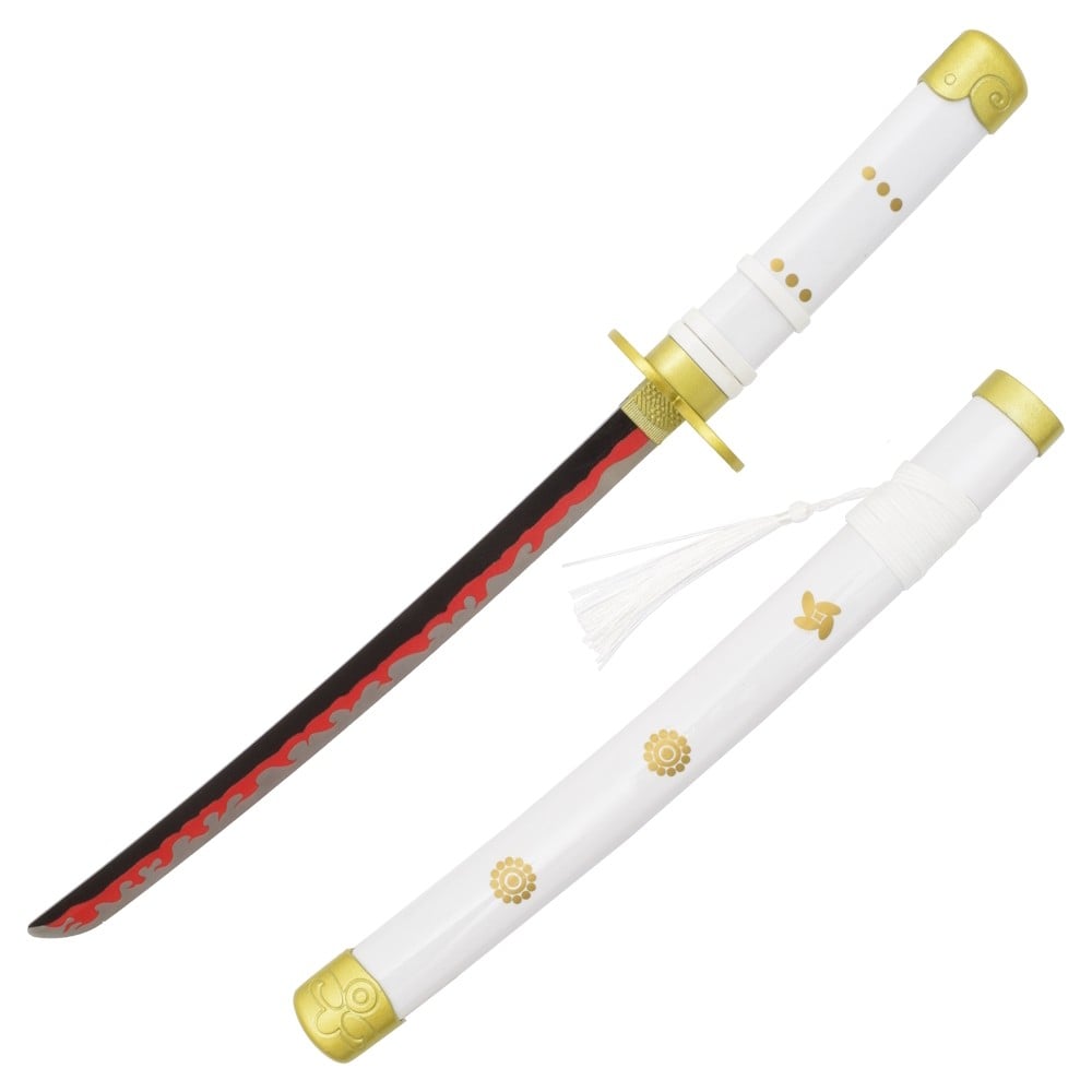 Mini Katana ornamentale Enma di Zoro serie One Piece con stand