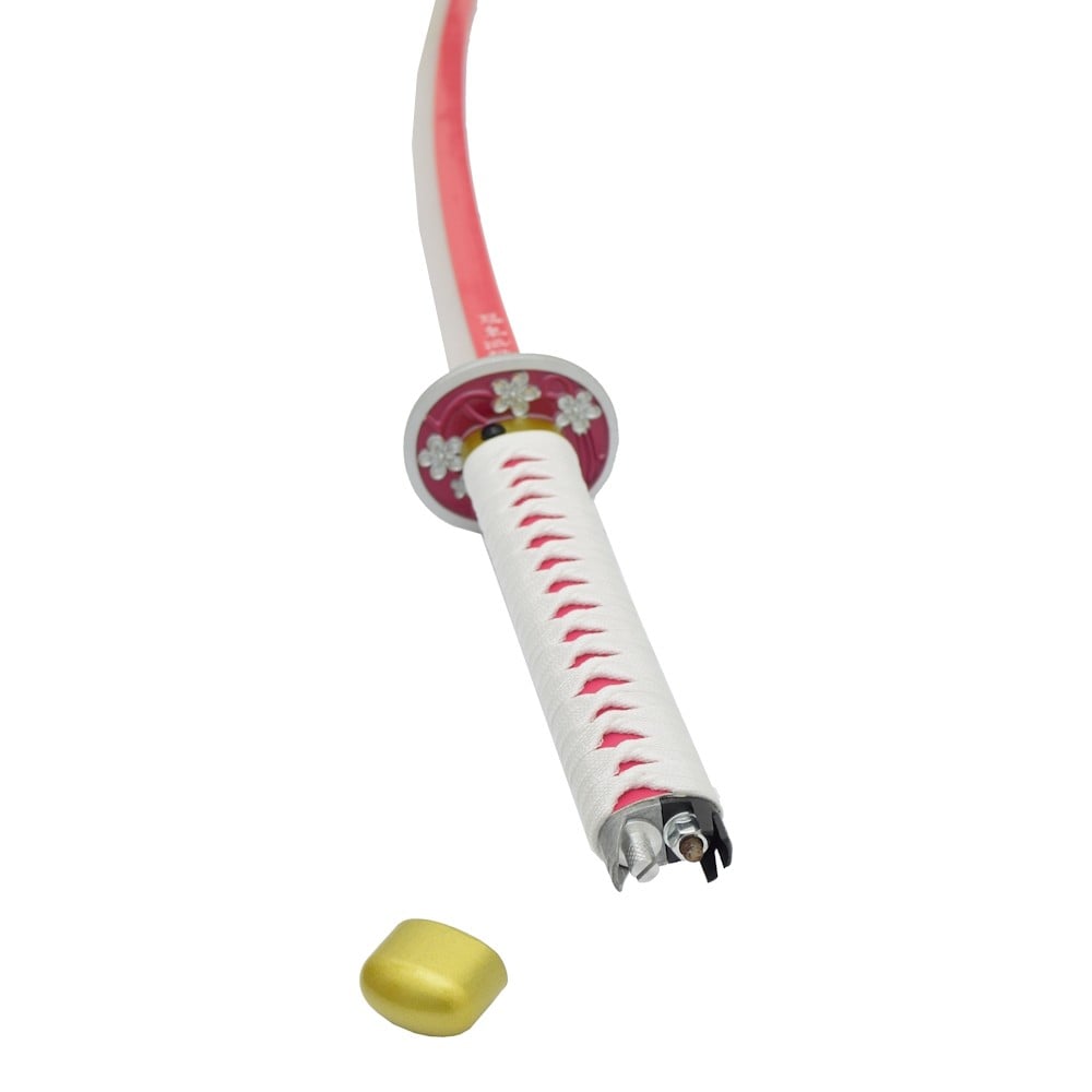 Katana ornamentale di Kanao Tsuyuri con LED - Kimetsu no Yaiba