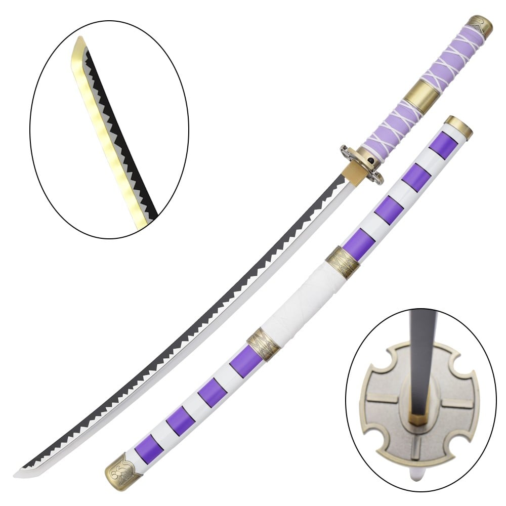 Katana ornamentale Nidai Kitetsu di Monkey D. Luffy con LED