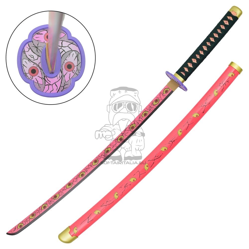 Katana ornamentale ispirata a Kokushibou (Demon Slayer)