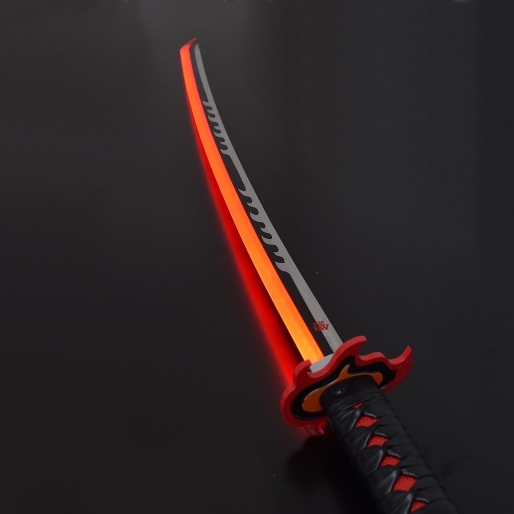 Katana ornamentale LED ispirata a Tanjiro Kamado (Demon Slayer)