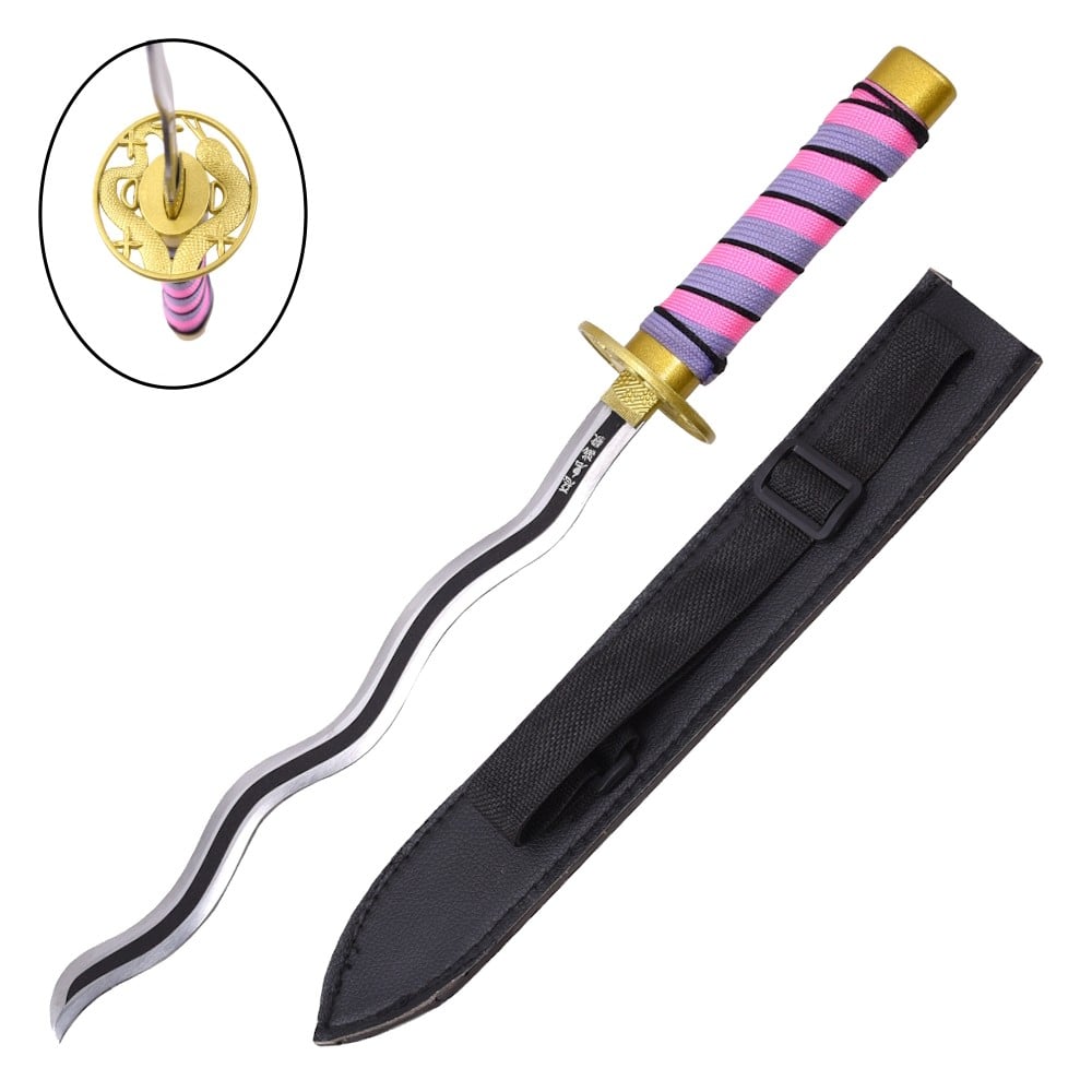 Mini spada ornamentale di Obagai Iguro (Kimetsu no Yaiba)