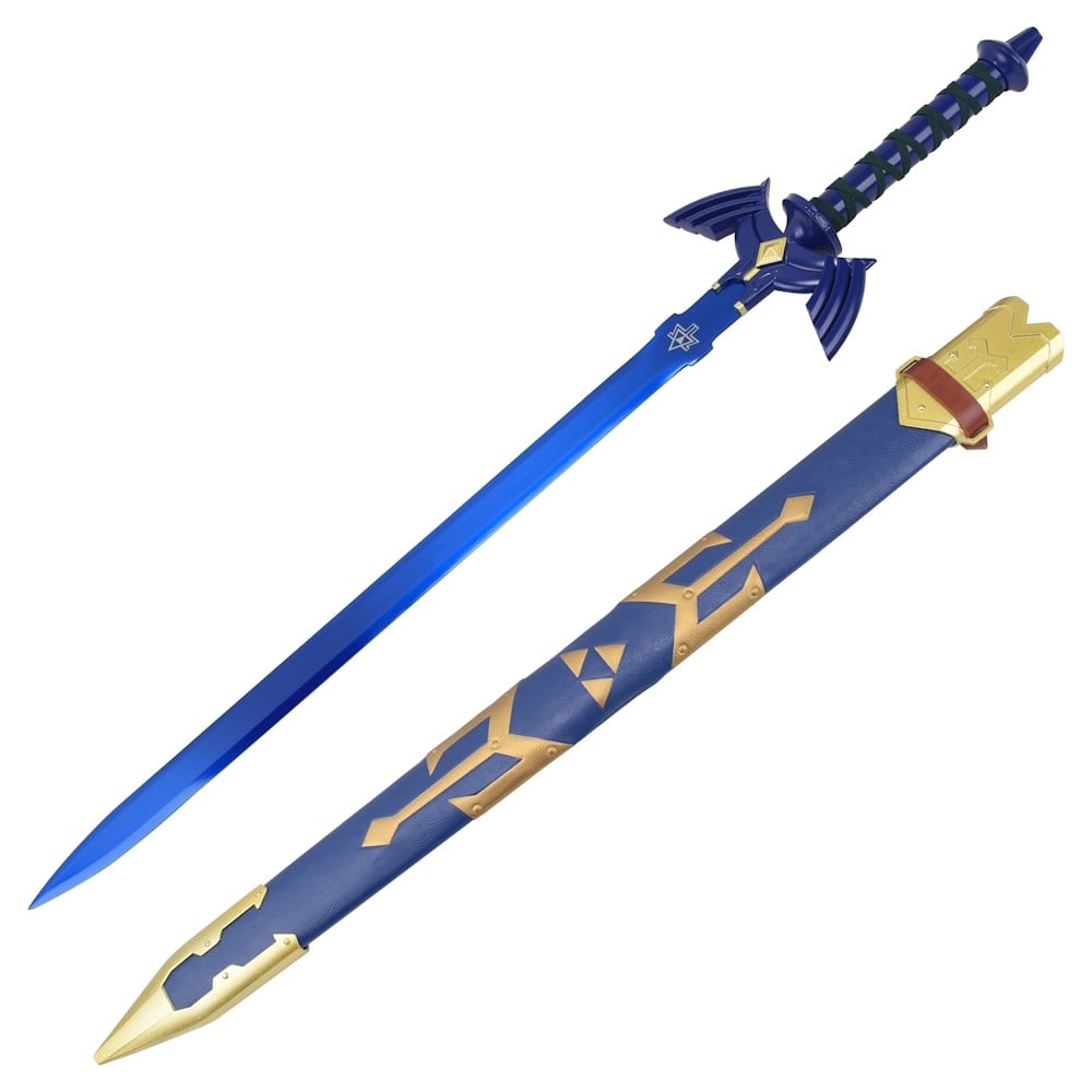 Spada ornamentale ispirata alla Spada Blu Master di Link (Zelda)