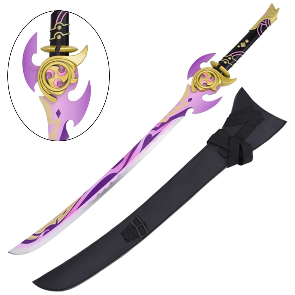 Spada ornamentale Mistsplitter ispirata a Genshin Impact
