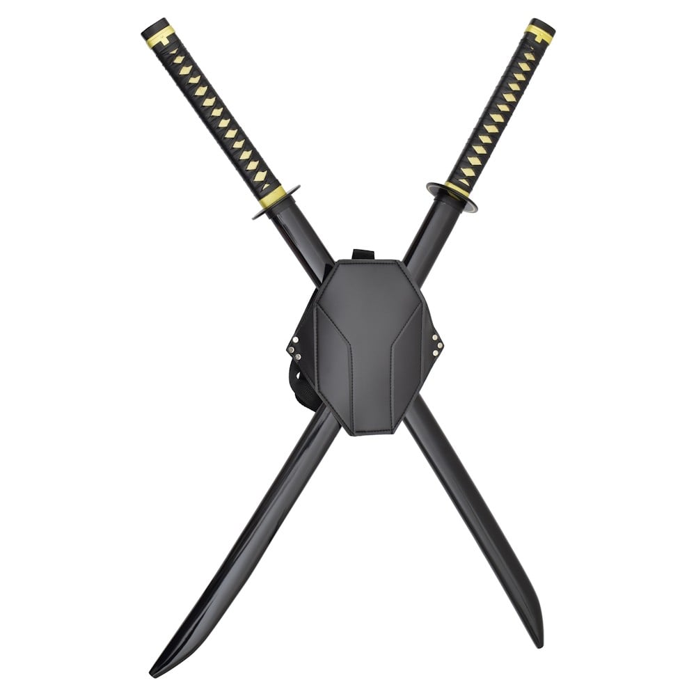 Doppia Katana ornamentale con fondina ispirata al film Deadpool