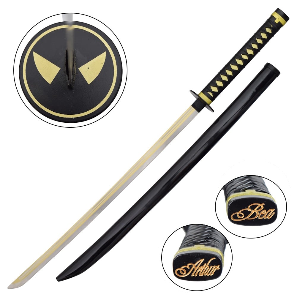 Doppia Katana ornamentale con fondina ispirata al film Deadpool
